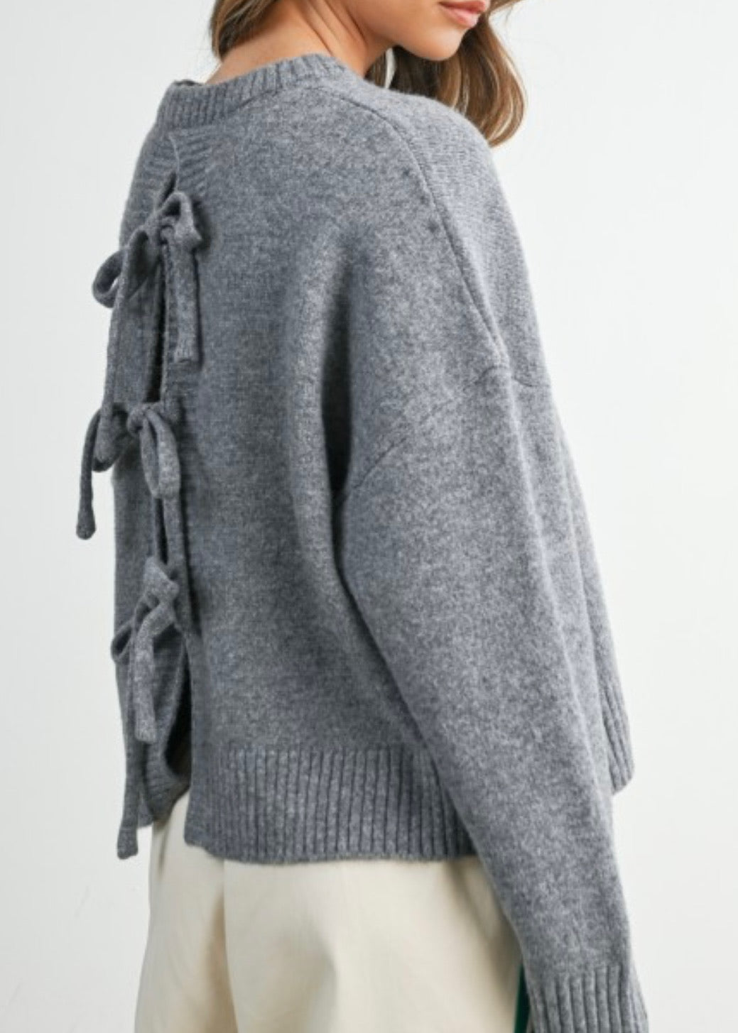 Butter Tie Back Sweater