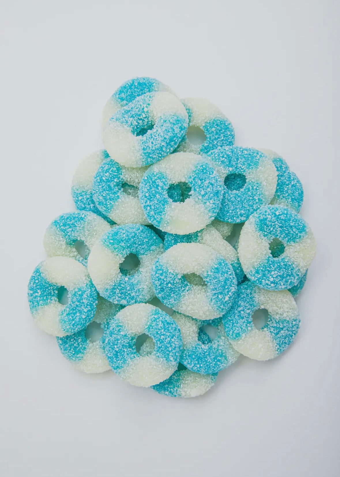 Sour Blue Raspberry Rings