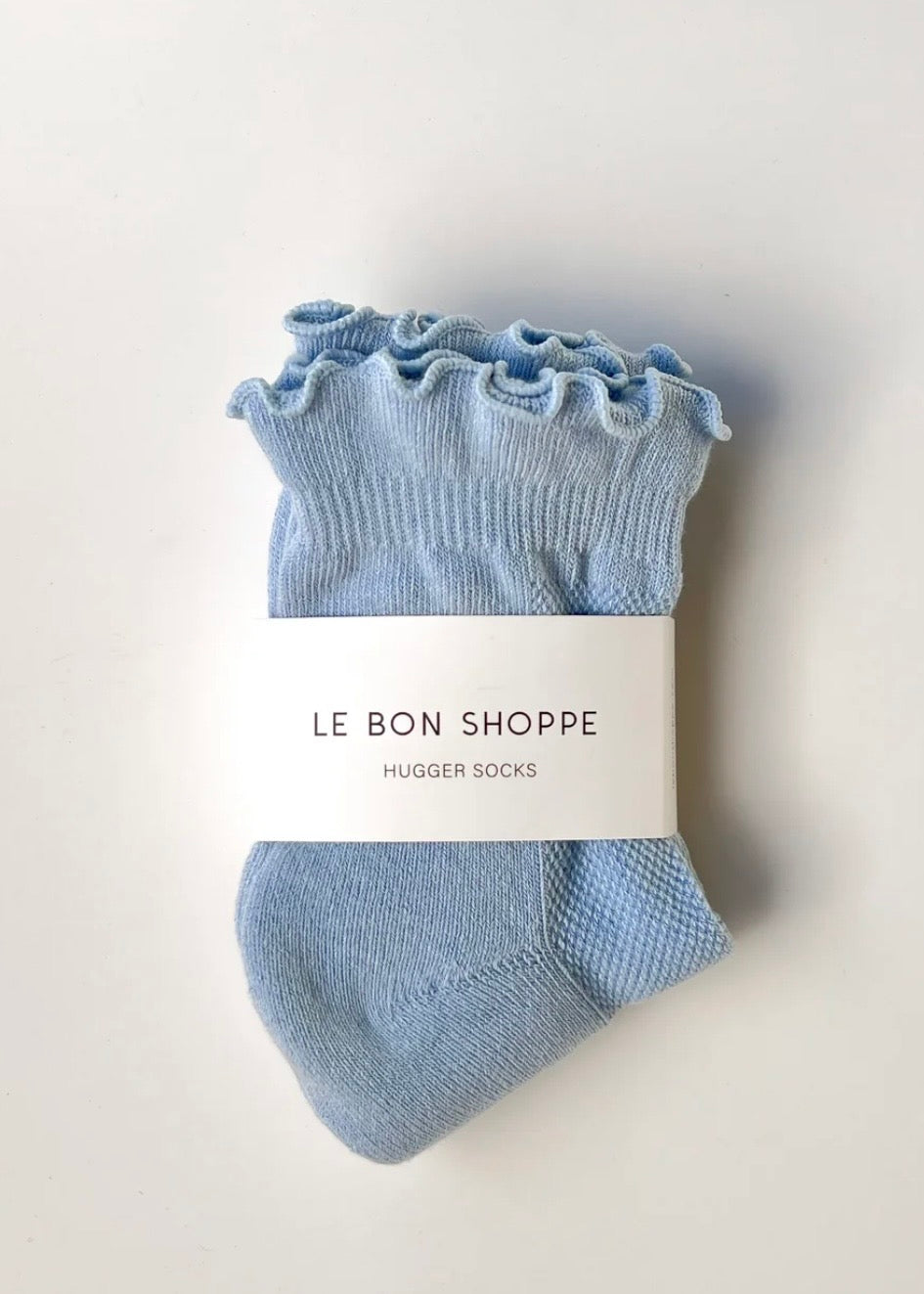 Ruffled Hugger Crew Socks