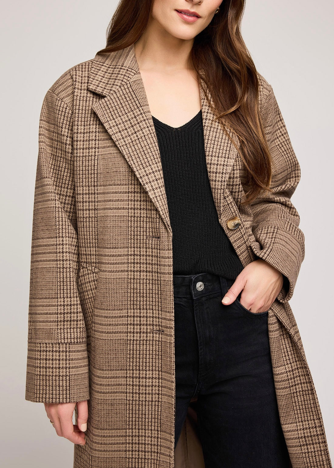 Rosamund Plaid Jacket