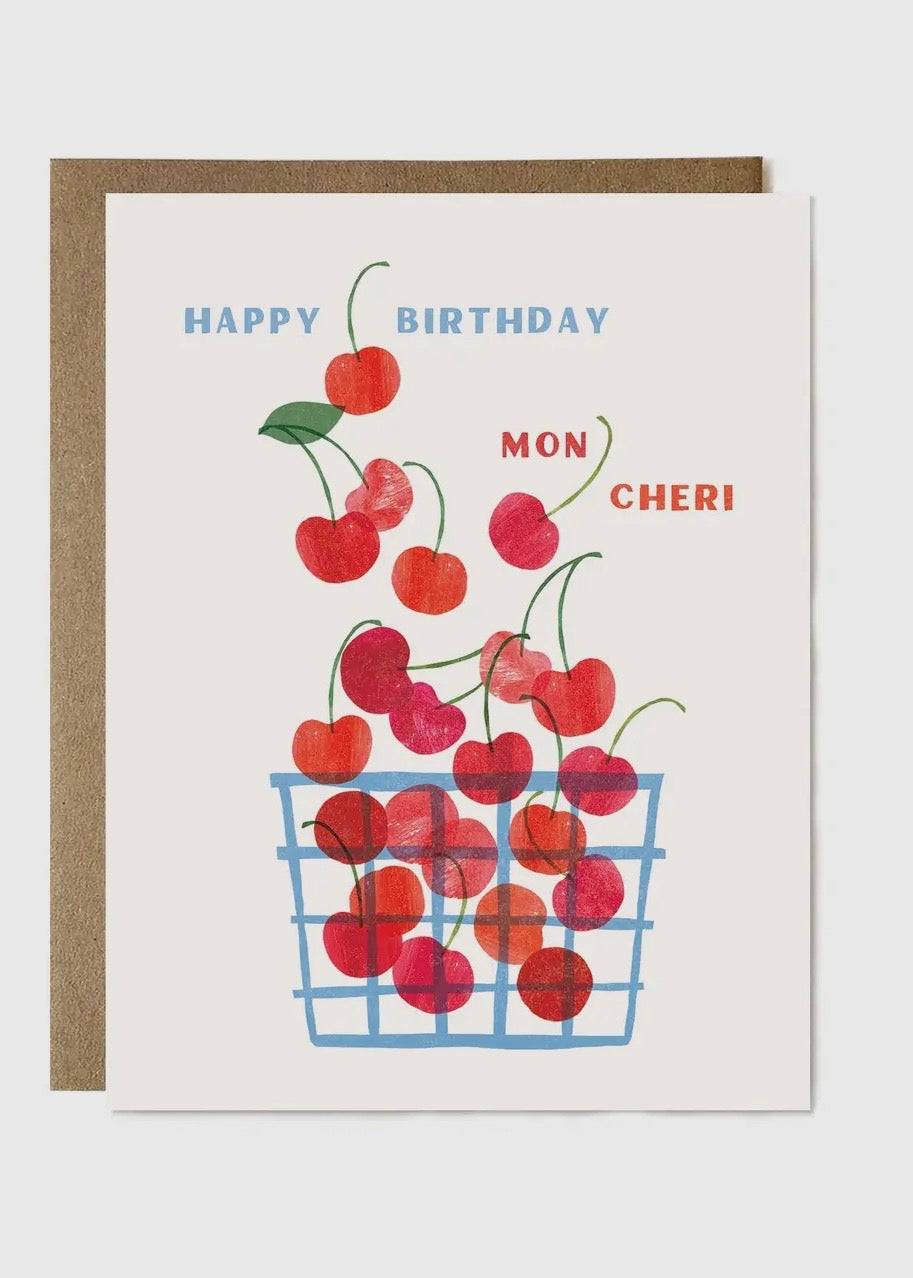 Birthday Cherries Card