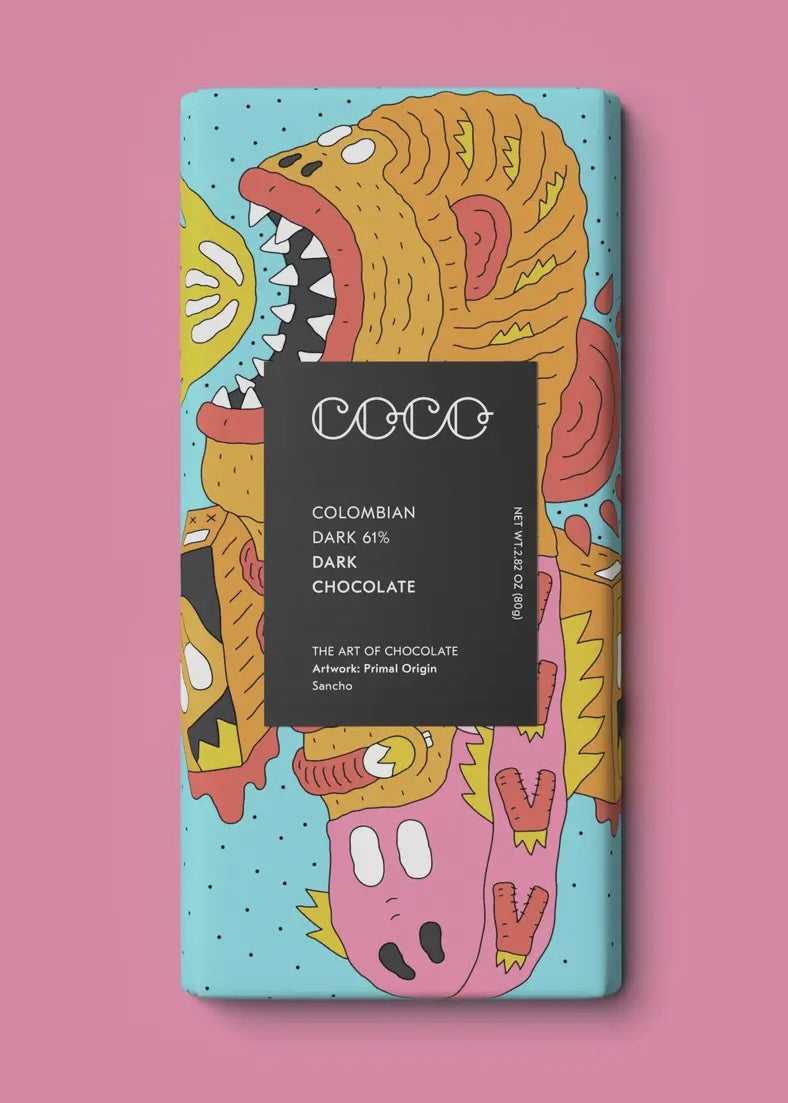 Colombian Dark Chocolate Bar 61%