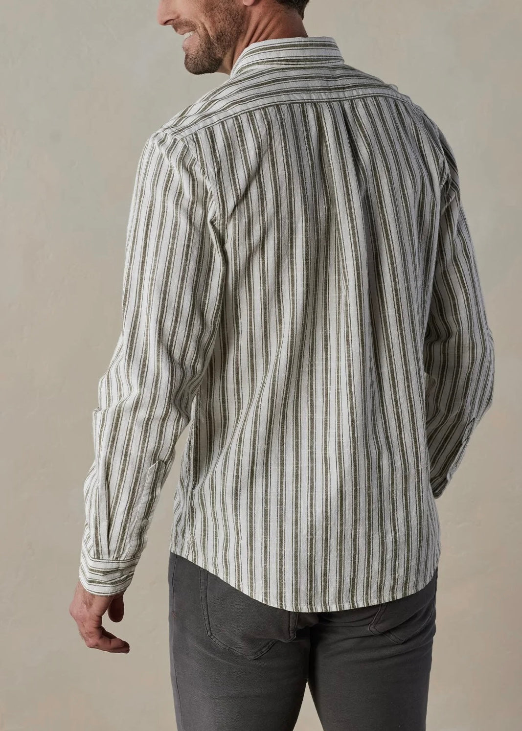 Lived-In Cotton Long Sleeve Button Up