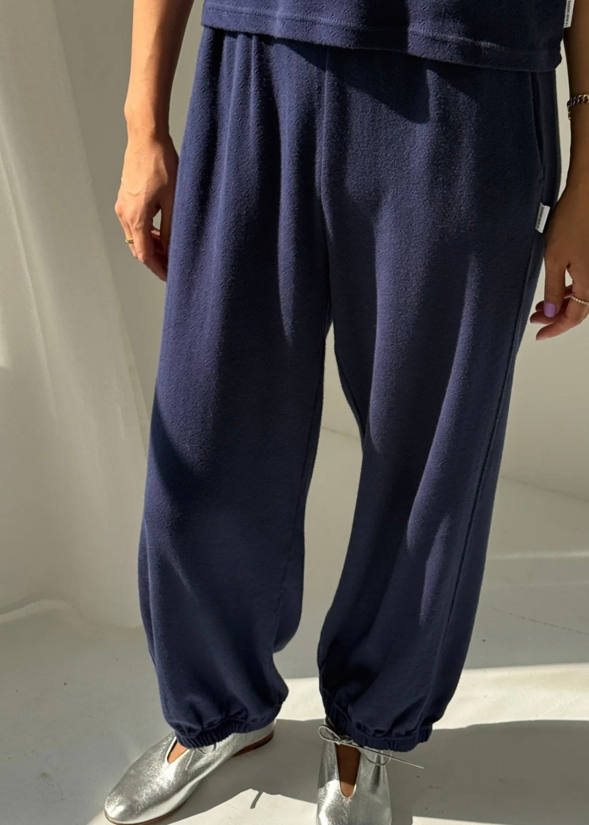 Pointelle Balloon Pants