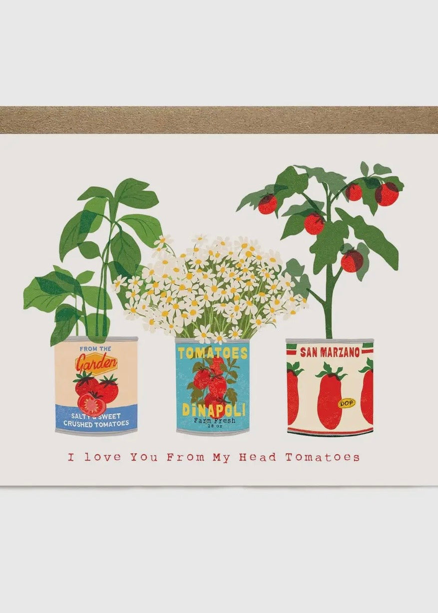 Tomato Plant Love Card