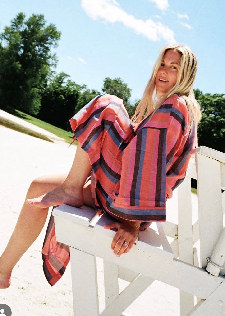 Cabana Stripe Robe