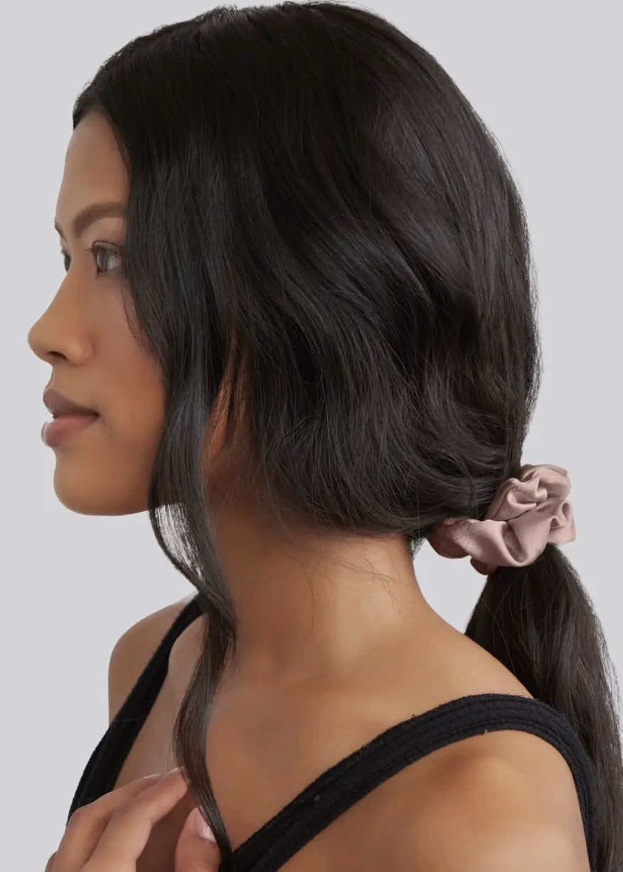 Satin Scrunchies - 5 Pack