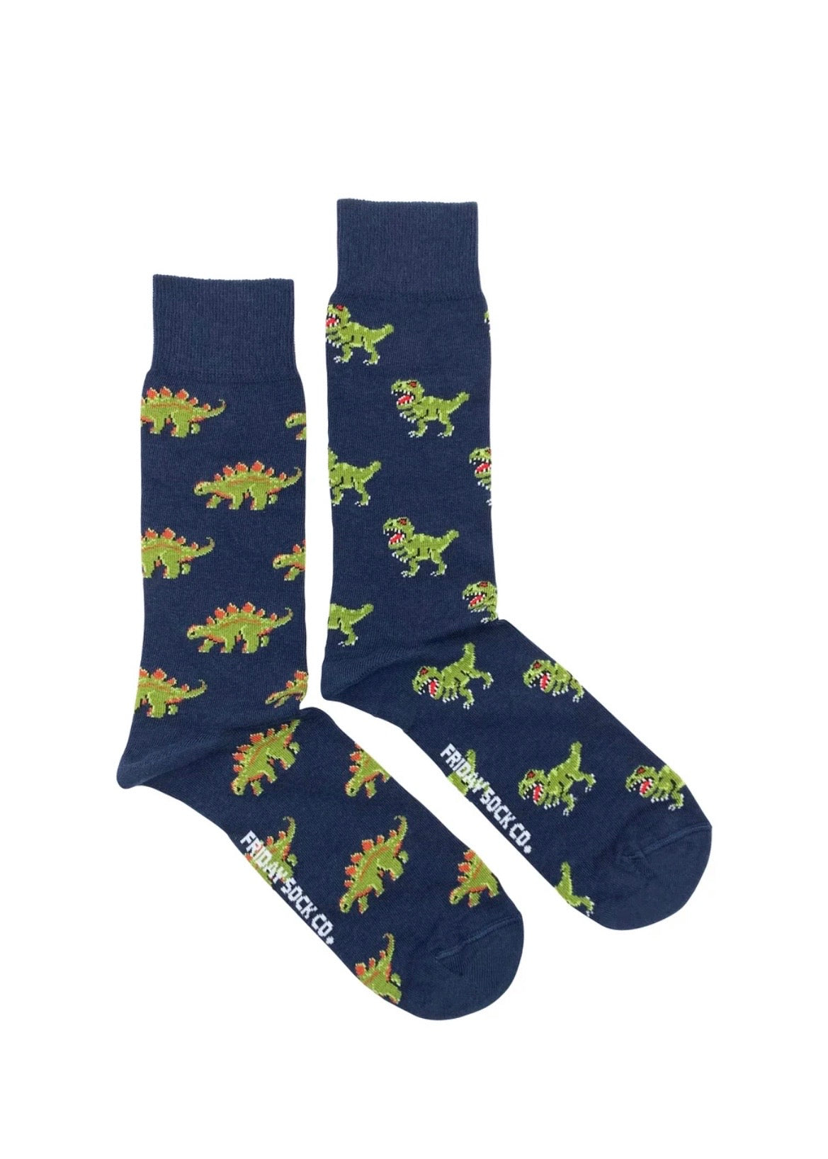 Green Dinosaur Socks