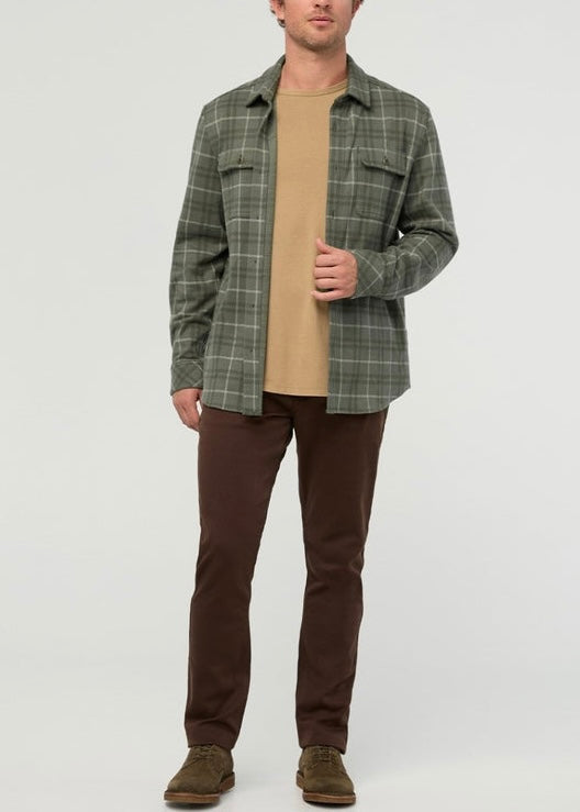 Performance Flannel Overshirt