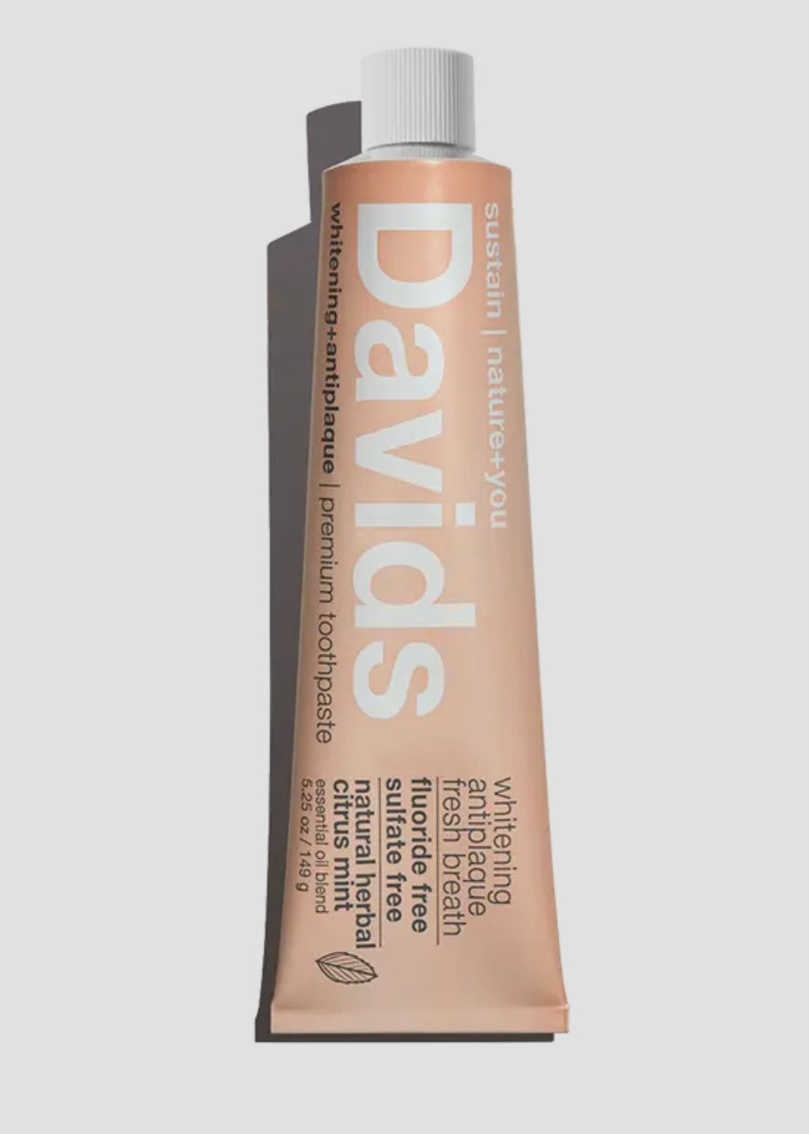 Davids Toothpaste / Herbal Citrus Peppermint