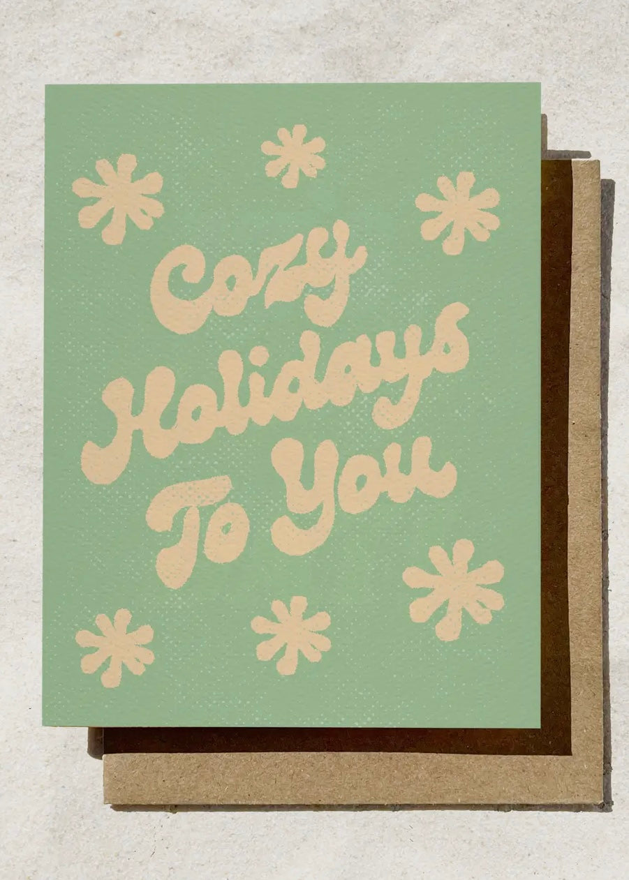 Cozy Holiday Card