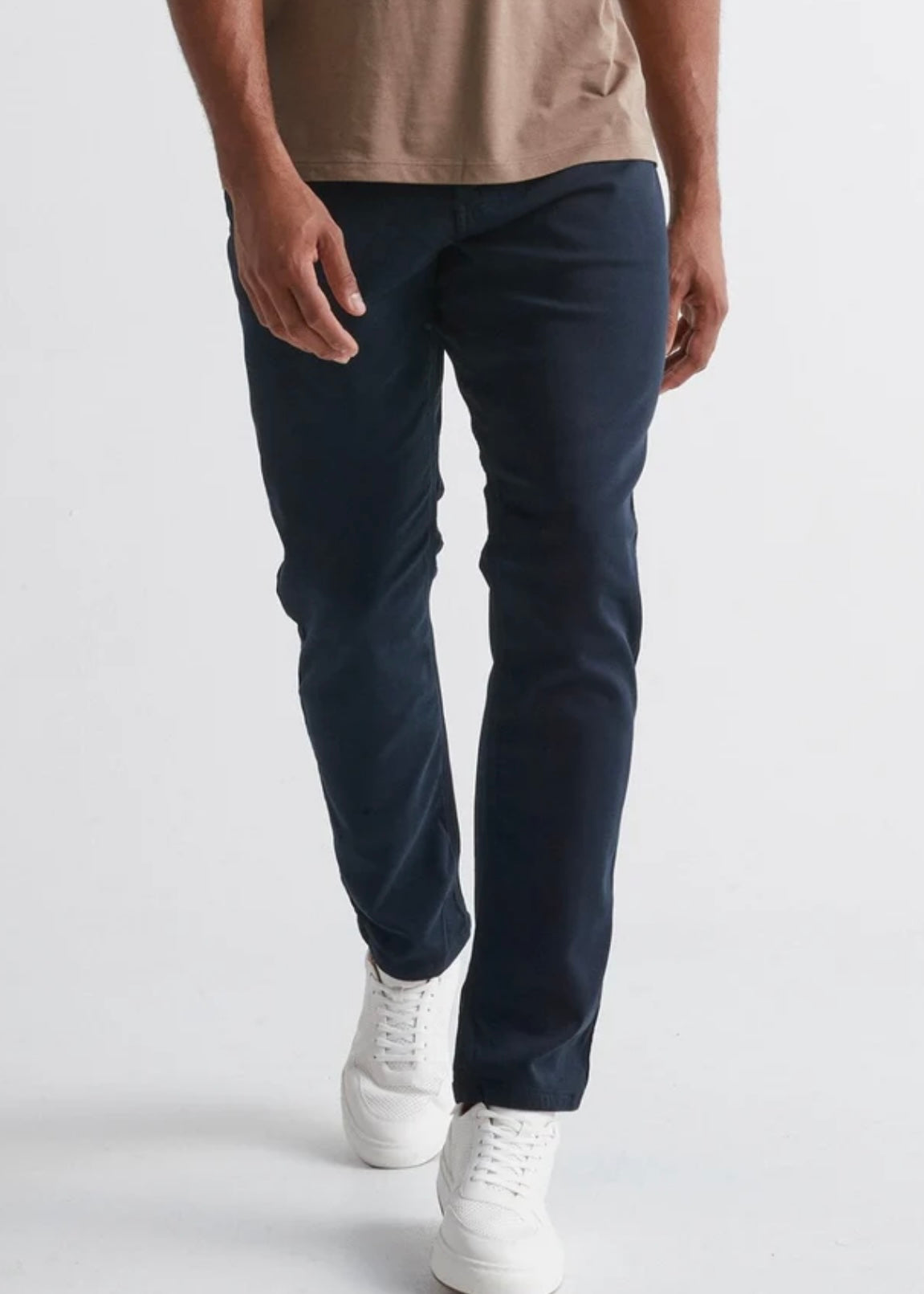 No Sweat Relaxed Taper in Navy