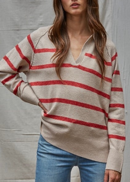 Julia Stripe Sweater