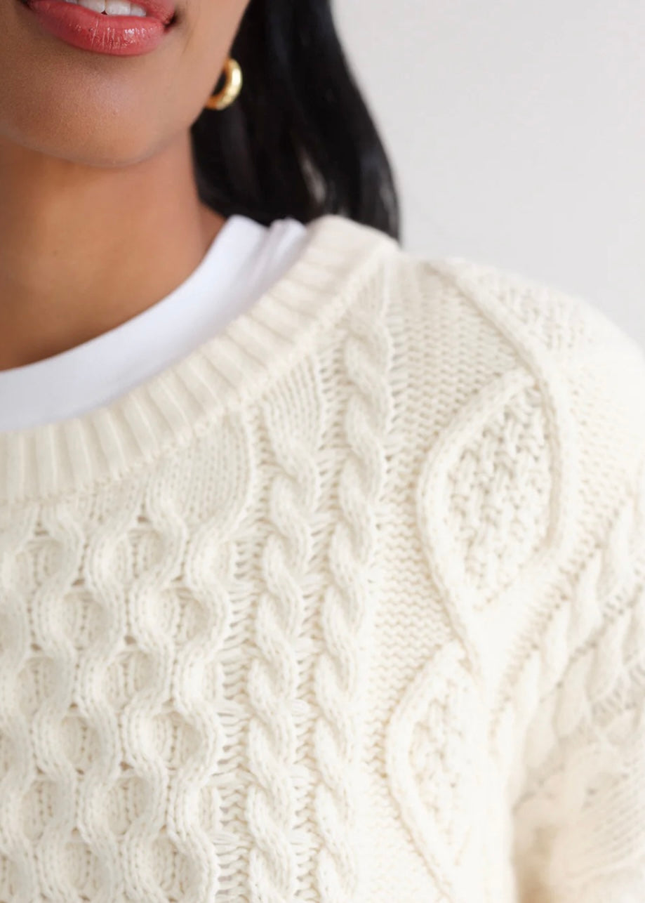Irish Cable Knit Sweater
