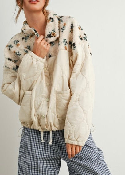 Moreton Floral Puffer Jacket