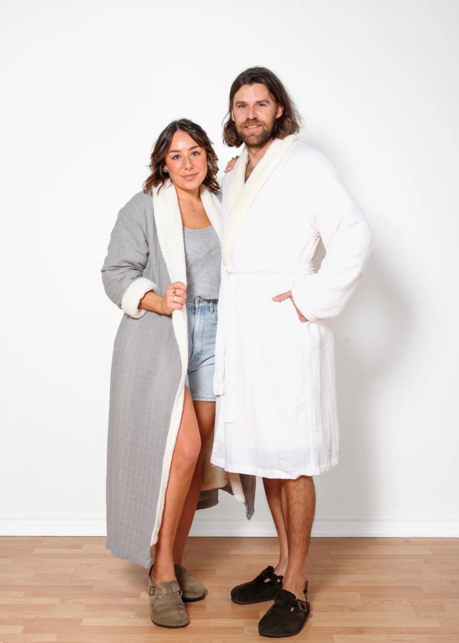 The Boreal Unisex Fleece Lined Robe