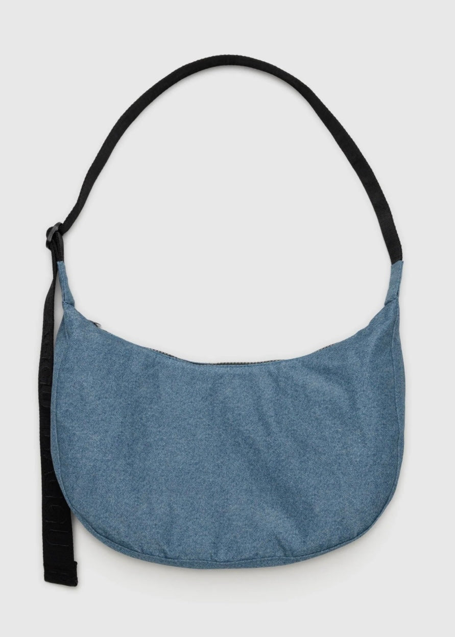 Medium Nylon Crescent Bag