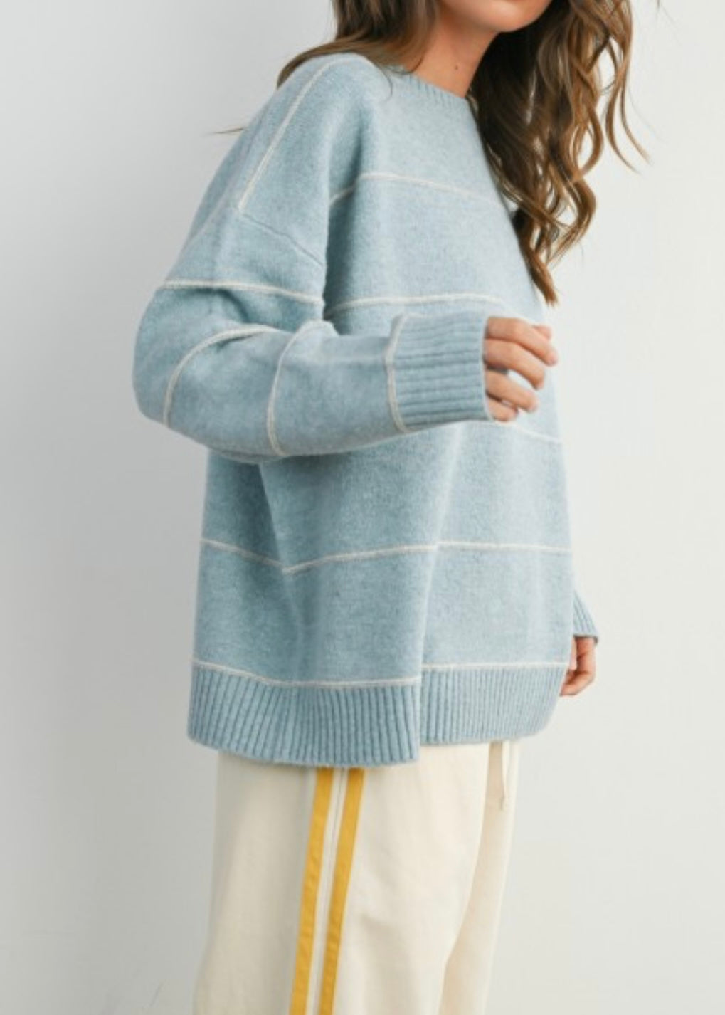 Evergreen Stripe Sweater