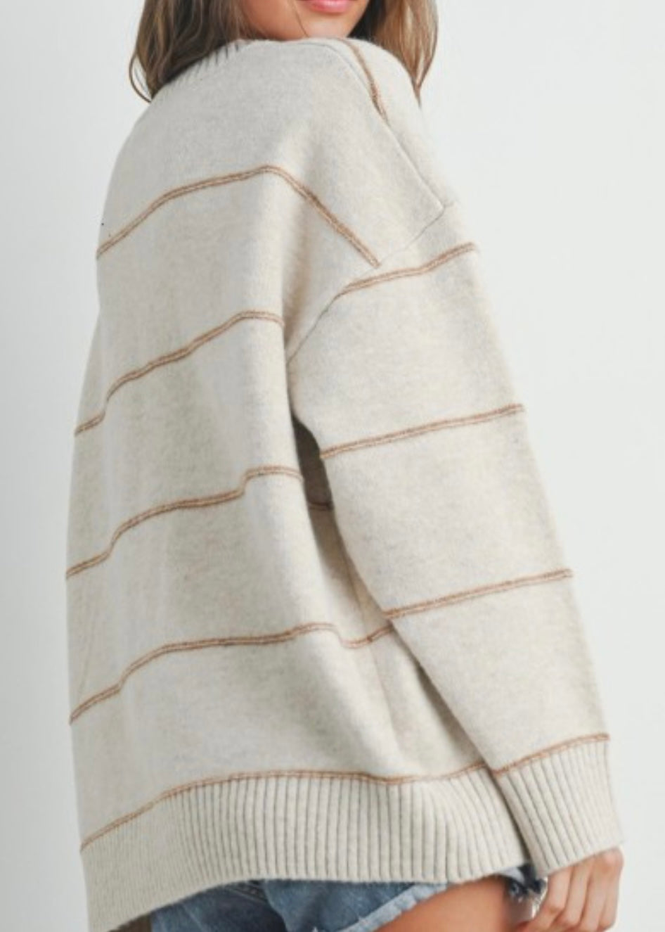 Evergreen Stripe Sweater