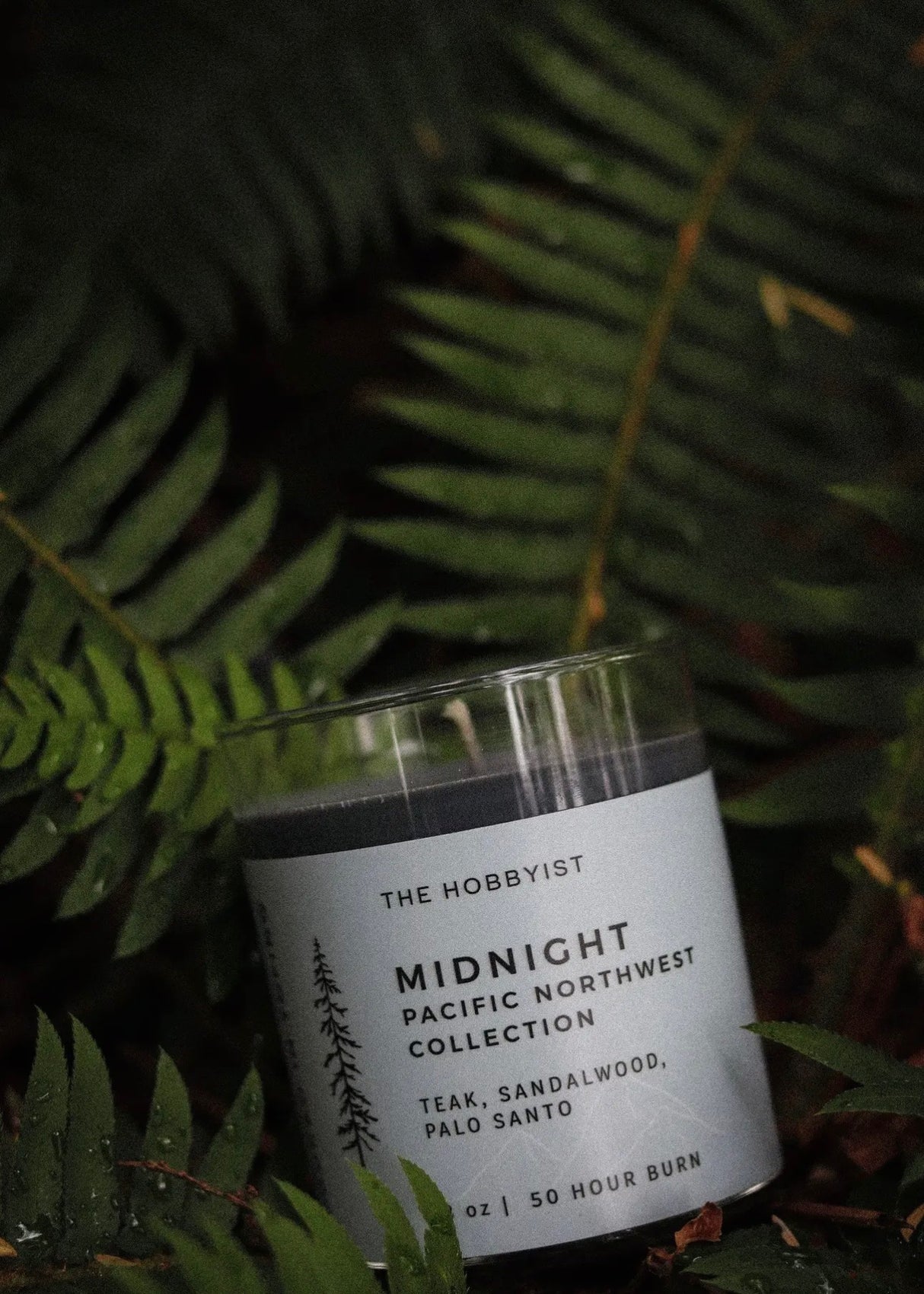 Midnight Scented Soy Candle