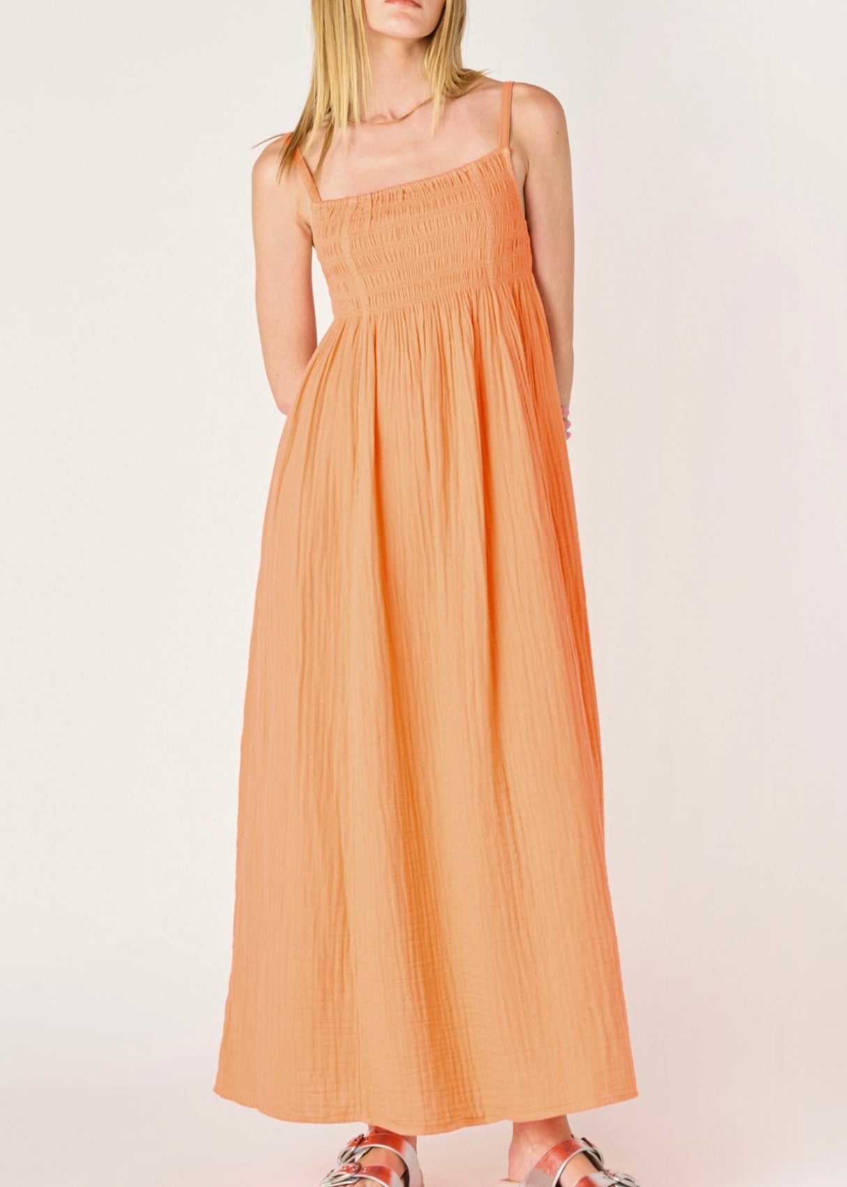 Tie Back Maxi Dress
