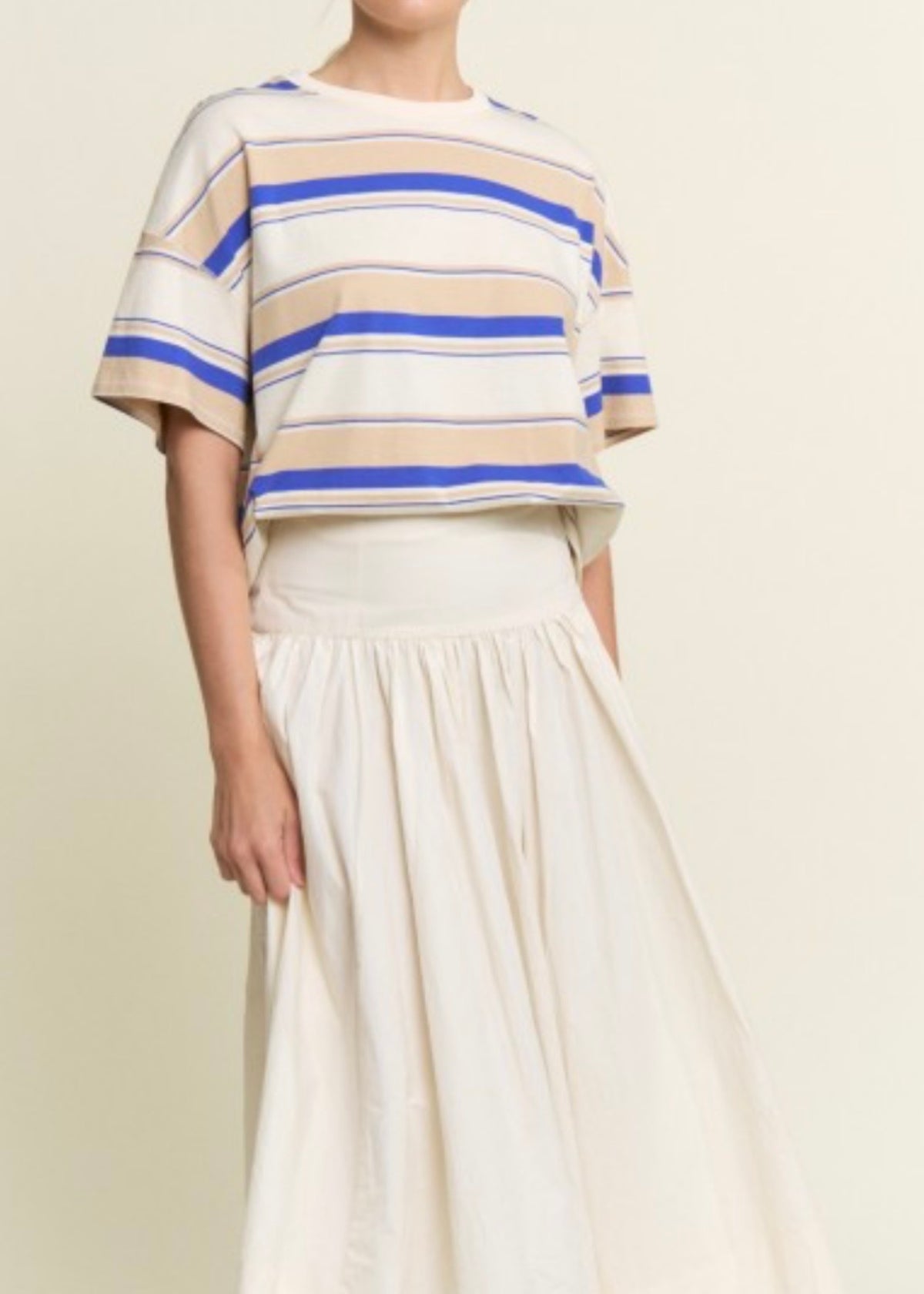 Lacey Stripe Tee