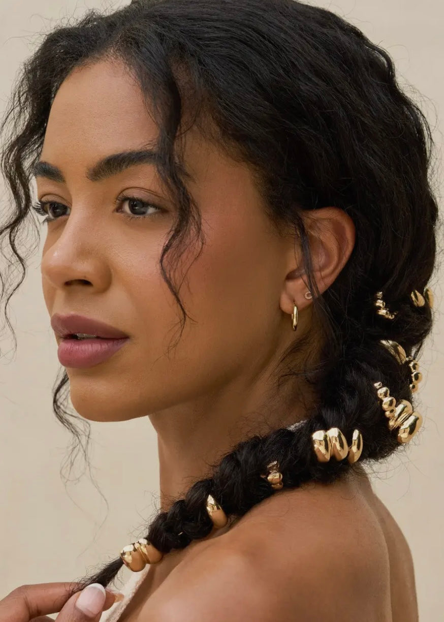 Gold Metal Pony Pins 3 Pc Set