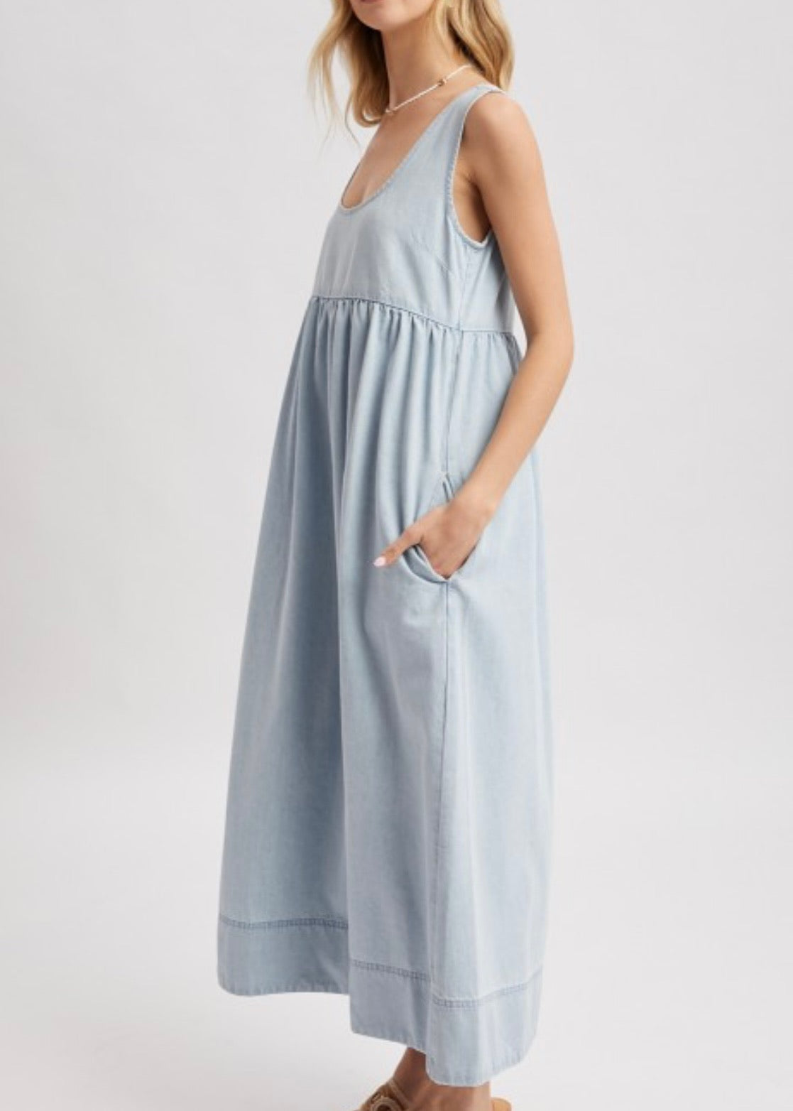 Pals Denim Midi Dress