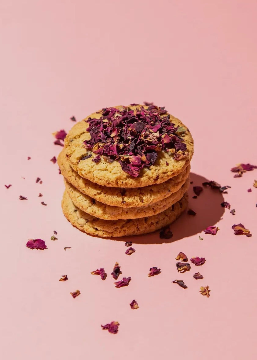 Lavender Rose Cookie