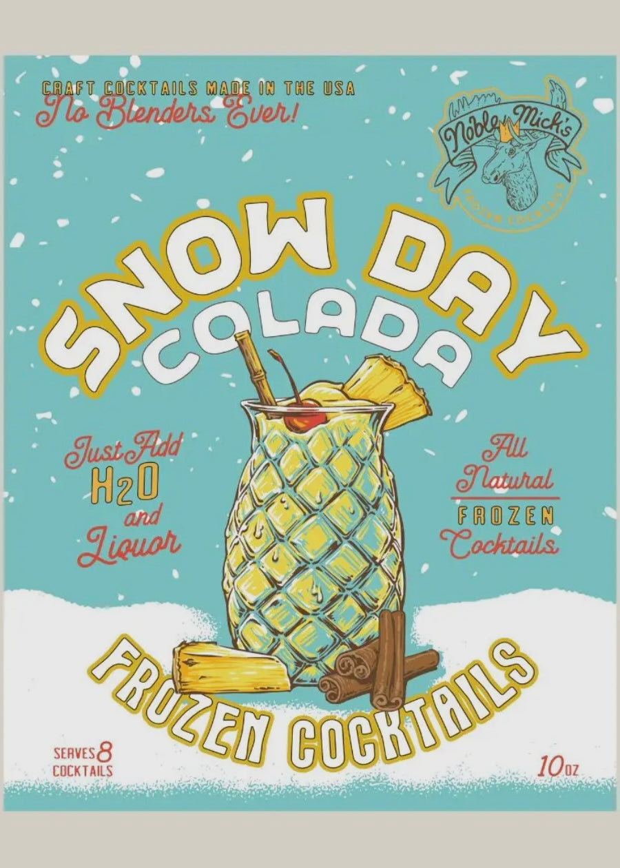 Snow Day Colada Frozen Cocktail
