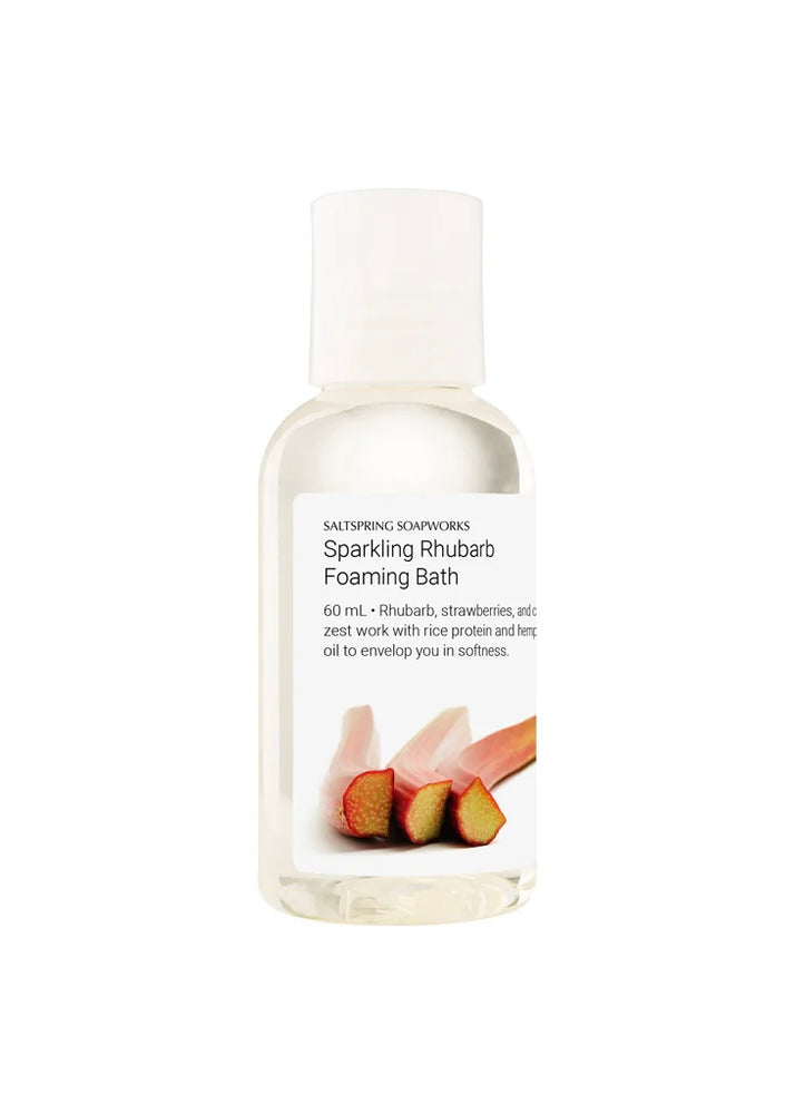 Sparkling Rhubarb Foaming Bath (Travel Size)