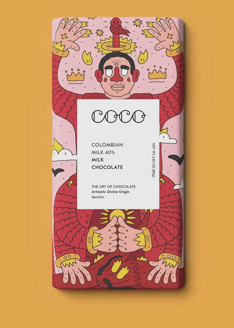Colombian Milk 40% Chocolate Bar