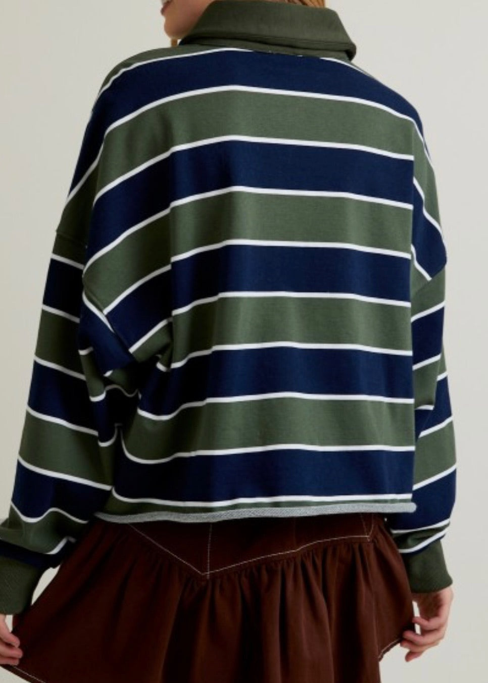 Shaun Cropped Rugby Polo