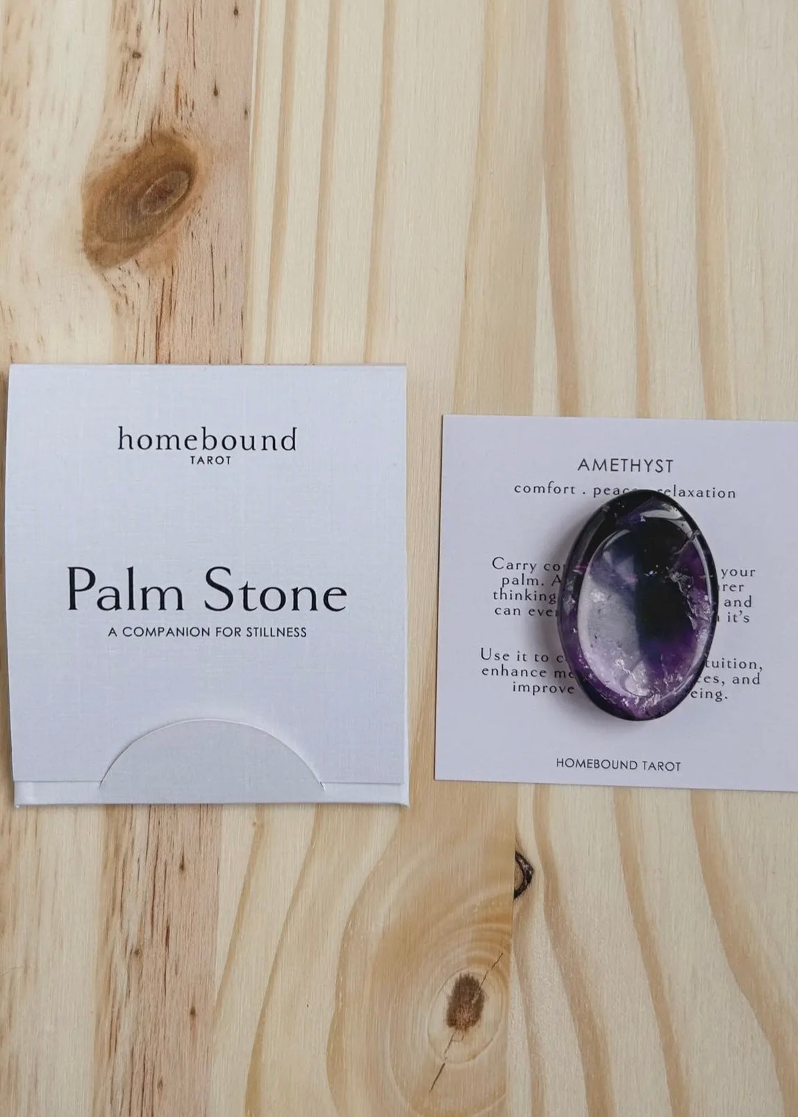 Palm Stone | Amethyst