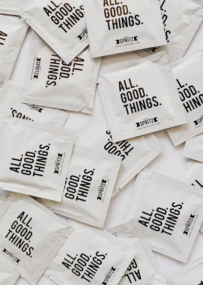 All Good Things Hand Sanitizing Towelettes