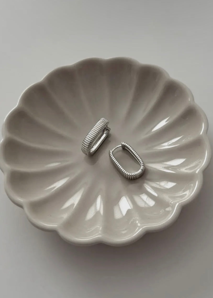 Small Ray Ribbed 2.0 Earrings