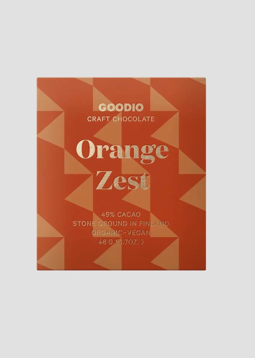 49% Orange Zest Chocolate