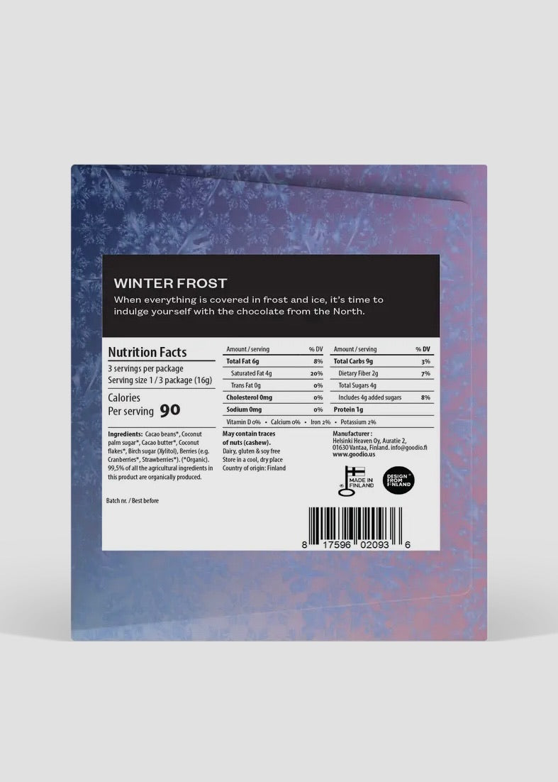 49% Winter Frost Chocolate