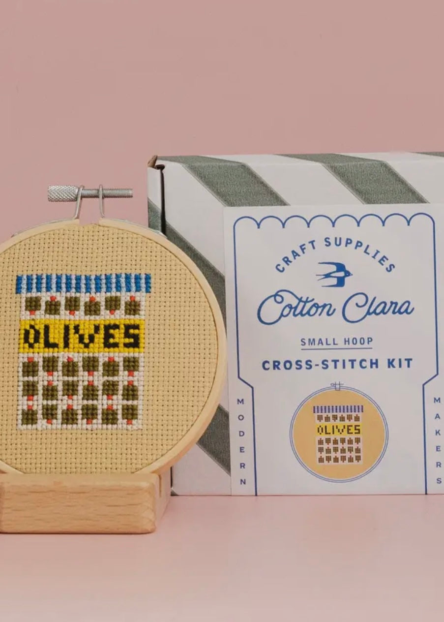 Olives Cross Stitch Kit