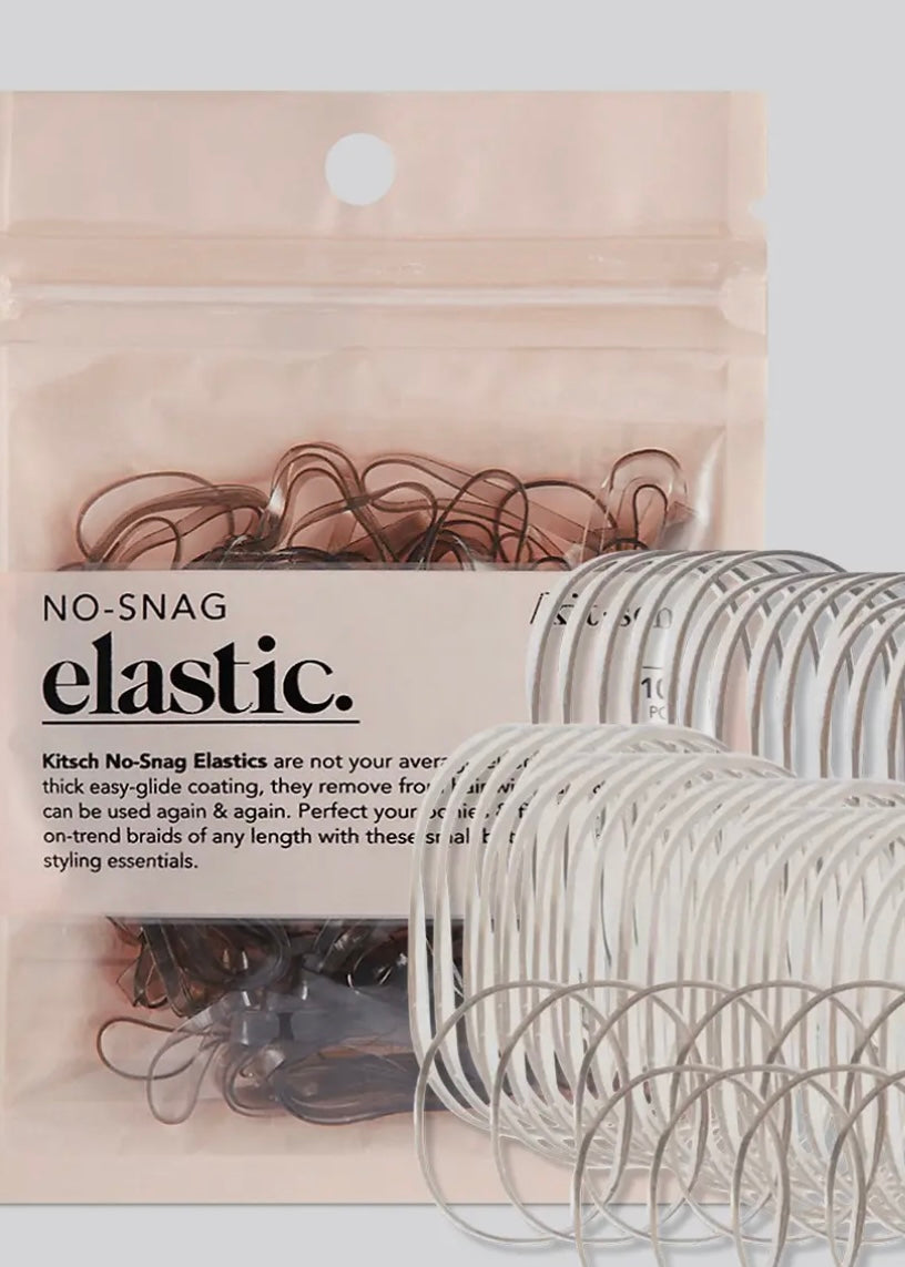 No-Snag Elastic 100 Pc