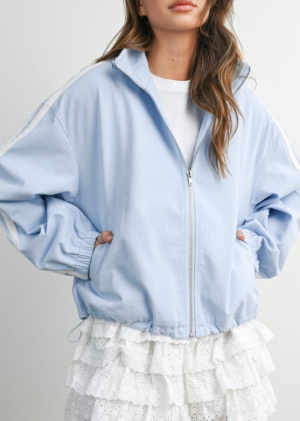 Janey Stipe Athletic Jacket