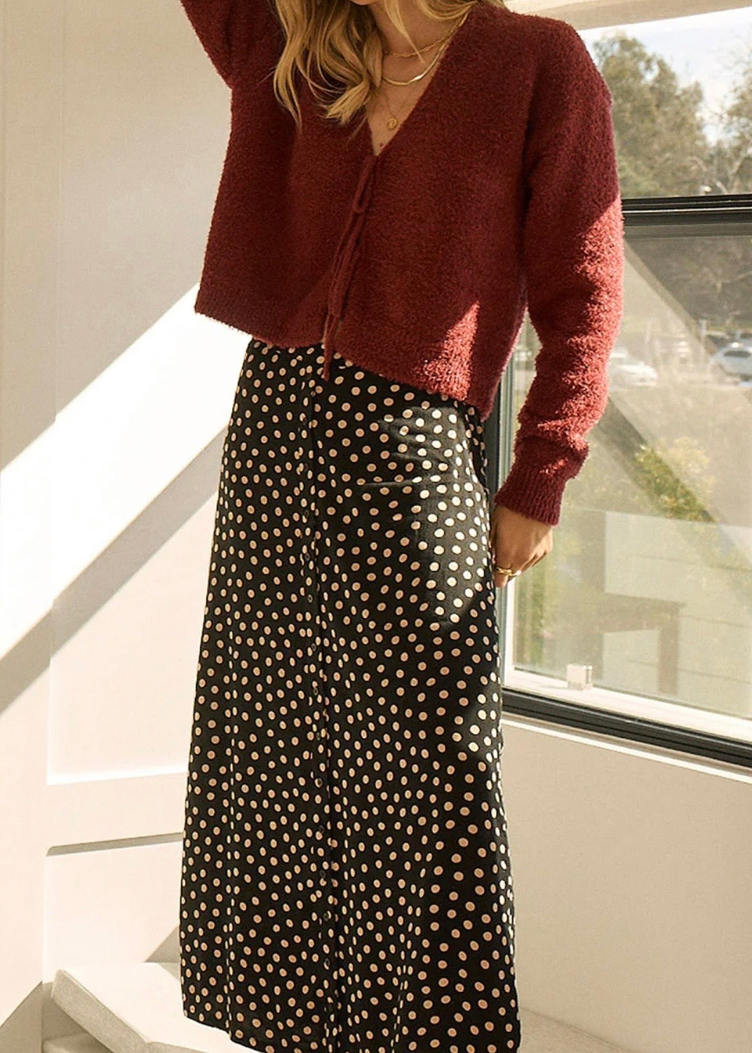 Nolla Midi Skirt