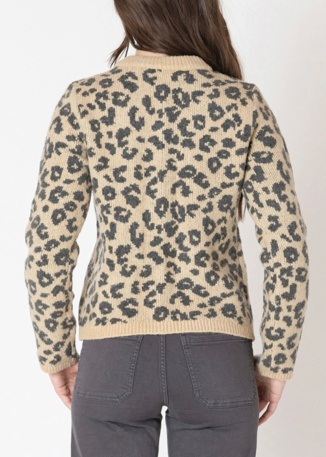 Leopard Print Cardigan