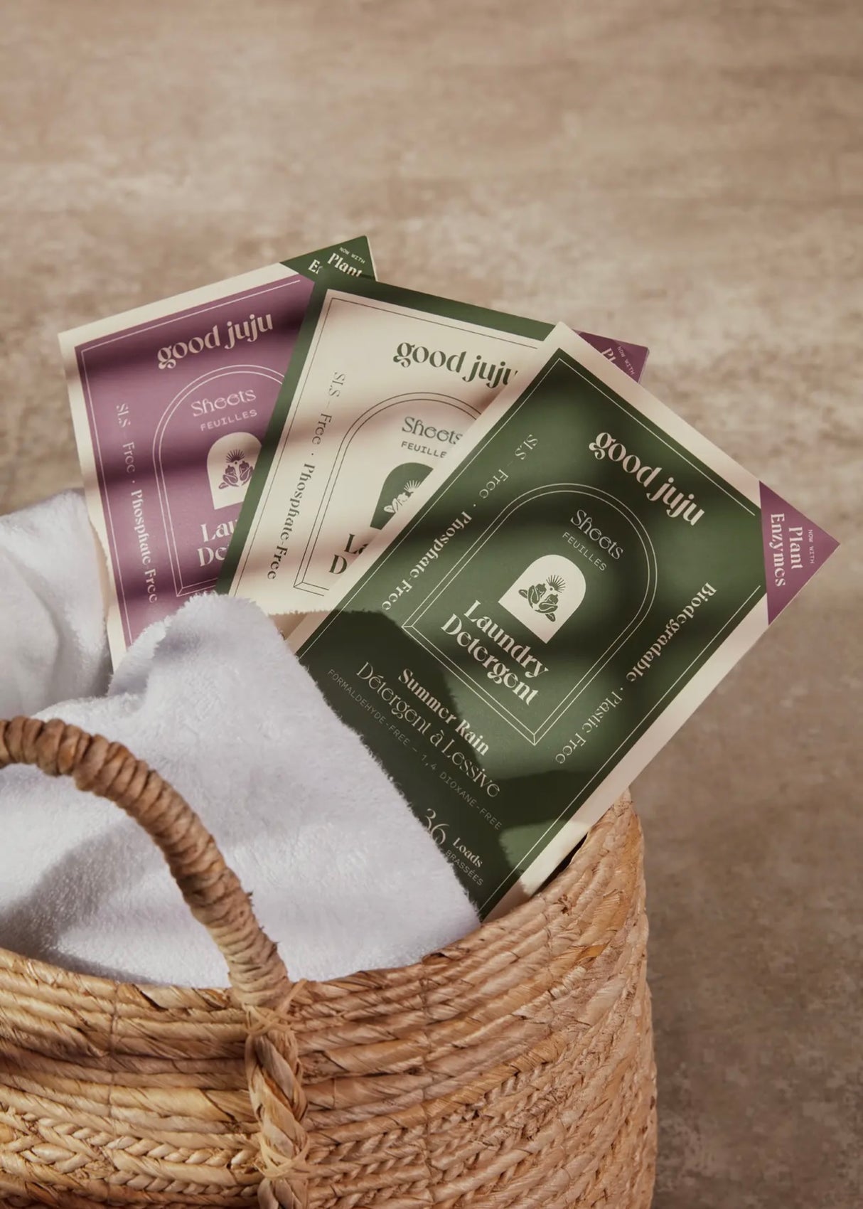 Laundry Detergent Sheets in Lavender Bloom