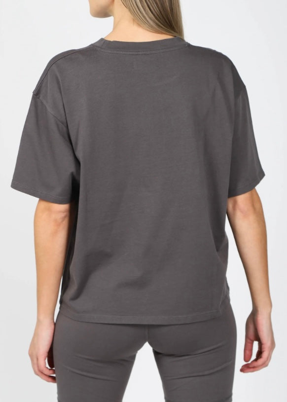 Boxy Crew Neck Tee