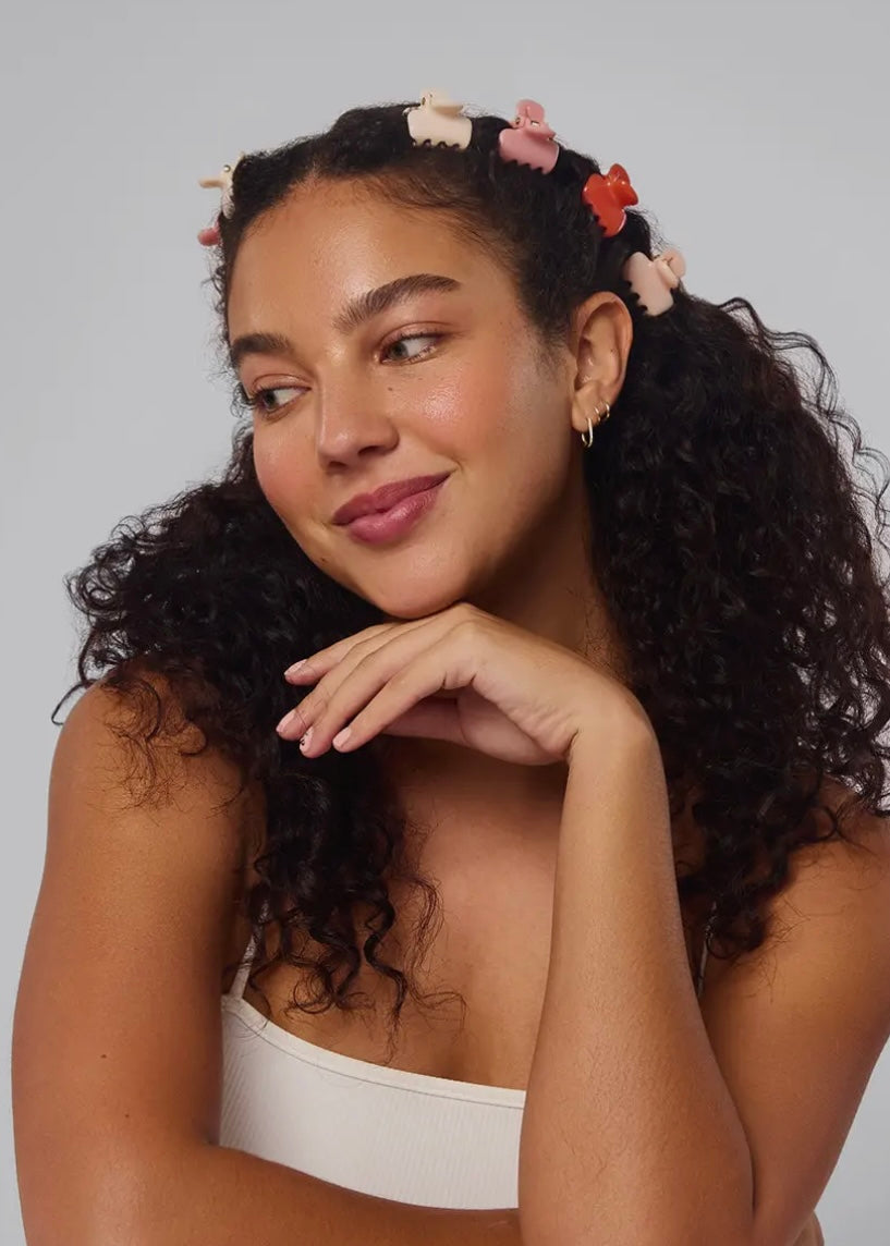 Recycled Mini Cloud Clips 8pc Set - Assorted Cherry Blossom