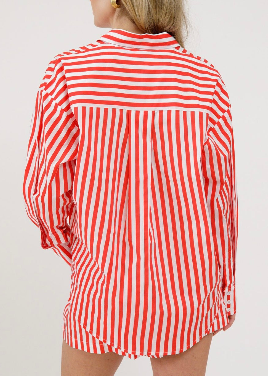 Poplin Button Up Shirt