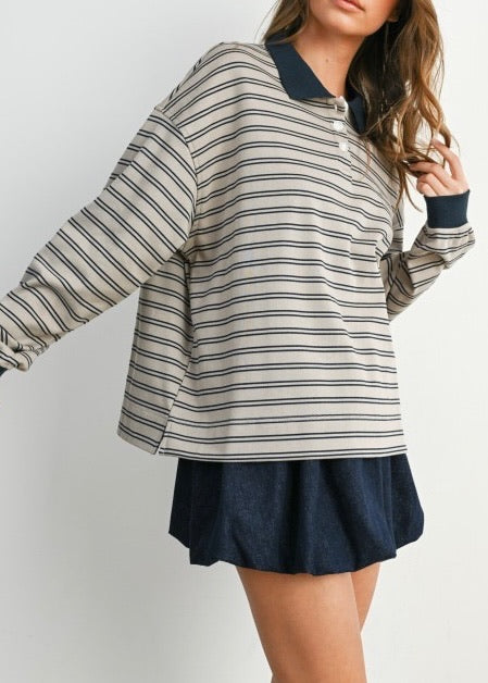 Josie Stripe Long Sleeve