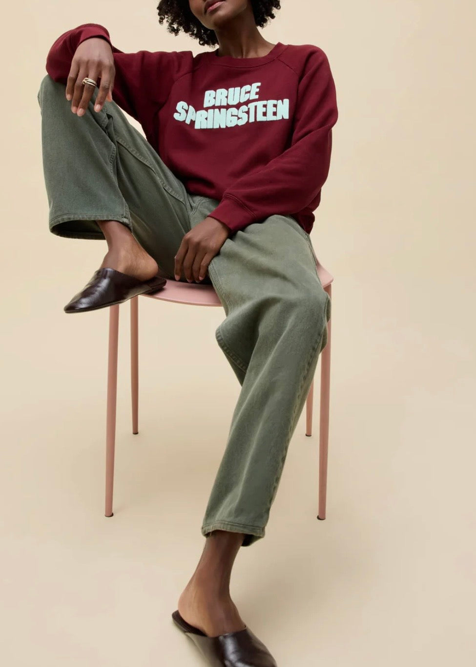 Bruce Springsteen Vintage Raglan Sweatshirt