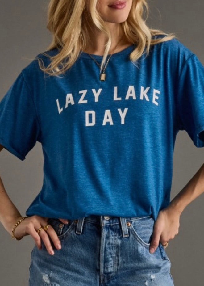 Lazy Lake Day T-Shirt